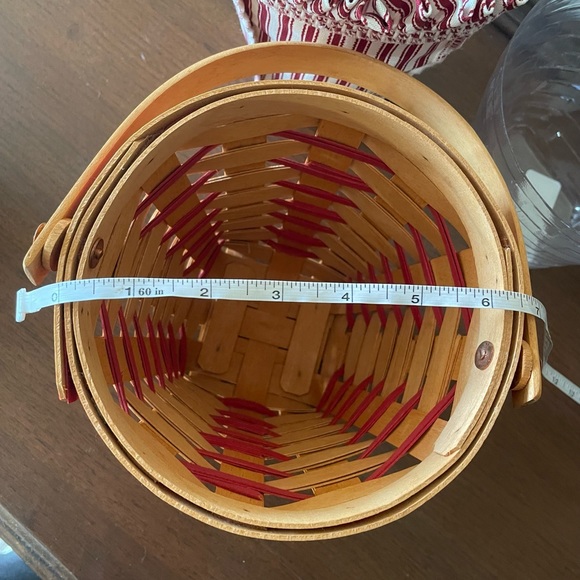 Vintage 1996 Longaberger Handwoven Basket In Excellent Condition - Picture 8 of 9
